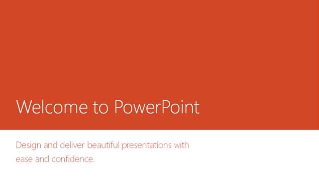 微软PowerPoint 2013官方宽屏PPT模板